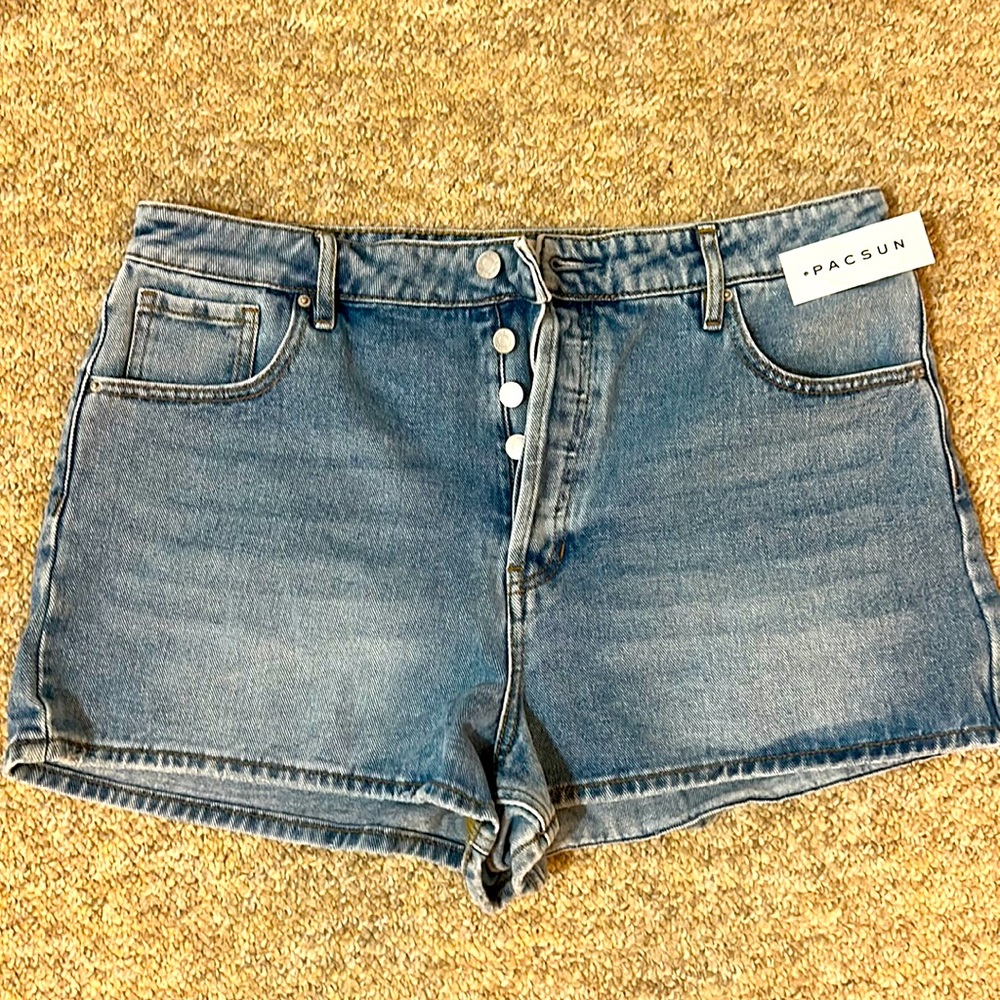 Blue Denim PacSun Jean Shorts